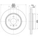 Hella | Bremsscheibe | 8DD 355 112-251 Hella | Bremsscheibe | 8DD 355 112-251