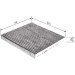 BOSCH 1 987 432 392 Innenraumfilter BOSCH 1 987 432 392 Innenraumfilter