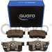 QUARO | Bremsbelagsatz, Scheibenbremse | QP5504C QUARO | Bremsbelagsatz, Scheibenbremse | QP5504C