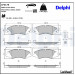 Delphi | Bremsbelagsatz, Scheibenbremse | LP2176 Delphi | Bremsbelagsatz, Scheibenbremse | LP2176