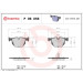 Brembo | Bremsbelagsatz, Scheibenbremse | P 06 056 Brembo | Bremsbelagsatz, Scheibenbremse | P 06 056
