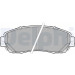Delphi | Bremsbelagsatz, Scheibenbremse | LP2710 Delphi | Bremsbelagsatz, Scheibenbremse | LP2710