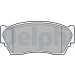 Delphi | Bremsbelagsatz, Scheibenbremse | LP804 Delphi | Bremsbelagsatz, Scheibenbremse | LP804