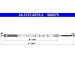 ATE | Seilzug, Feststellbremse | 24.3727-0575.2 ATE | Seilzug, Feststellbremse | 24.3727-0575.2