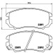 Brembo | Bremsbelagsatz, Scheibenbremse | P 30 018X
