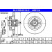 ATE | Bremsensatz, Scheibenbremse | 24.0108-0114.2 + 13.0460-2845.2