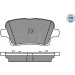 Meyle | Bremsbelagsatz, Scheibenbremse | 025 221 2317/PD Meyle | Bremsbelagsatz, Scheibenbremse | 025 221 2317/PD