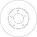 TRW | Bremsscheibe | DF4384 TRW | Bremsscheibe | DF4384