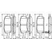 BOSCH | Bremsbelagsatz, Scheibenbremse | 0 986 494 861 BOSCH | Bremsbelagsatz, Scheibenbremse | 0 986 494 861
