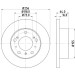 Hella | Bremsscheibe | 8DD 355 101-121