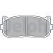 Delphi | Bremsbelagsatz, Scheibenbremse | LP1528