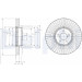 Delphi | Bremsscheibe | BG9105 Delphi | Bremsscheibe | BG9105