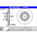 ATE | Bremsscheibe | 24.0126-0161.1 ATE | Bremsscheibe | 24.0126-0161.1