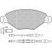 598419 Bremsbelagsatz, Scheibenbremse