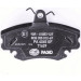 Hella Pagid | Bremsbelagsatz, Scheibenbremse | 8DB 355 012-671