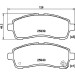 Hella | Bremsbelagsatz, Scheibenbremse | 8DB 355 021-871