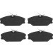 TRW Bremsbelagsatz, Scheibenbremse COTEC GDB1405