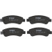 TRW Bremsbelagsatz, Scheibenbremse COTEC GDB1682