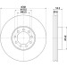 Hella | Bremsscheibe | 8DD 355 115-531 Hella | Bremsscheibe | 8DD 355 115-531