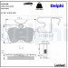 Delphi | Bremsbelagsatz, Scheibenbremse | LP1626 Delphi | Bremsbelagsatz, Scheibenbremse | LP1626