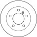 Bremsscheibe TRW SINGLE DF4088S