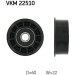 SKF | Umlenk-/Führungsrolle, Zahnriemen | VKM 22510 SKF | Umlenk-/Führungsrolle, Zahnriemen | VKM 22510