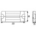 Hella | Heckleuchte | 2VA 980 710-301