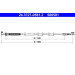 ATE | Seilzug, Feststellbremse | 24.3727-0581.2 ATE | Seilzug, Feststellbremse | 24.3727-0581.2