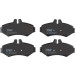 GDB1399 Bremsbelagsatz, Scheibenbremse COTEC