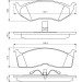 0 986 424 363 Bremsbelagsatz, Scheibenbremse