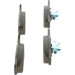 BOSCH | Bremsbelagsatz, Scheibenbremse | 0 986 494 661 BOSCH | Bremsbelagsatz, Scheibenbremse | 0 986 494 661