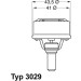 Wahler | Thermostat, Kühlmittel | 3029.89 Wahler | Thermostat, Kühlmittel | 3029.89
