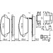 BOSCH | Bremsbelagsatz, Scheibenbremse | 0 986 494 633