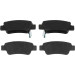 TRW Bremsbelagsatz, Scheibenbremse COTEC GDB3446