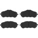 TRW Bremsbelagsatz, Scheibenbremse COTEC GDB2044