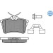 Meyle | Bremsbelagsatz, Scheibenbremse | 025 247 6516/W Meyle | Bremsbelagsatz, Scheibenbremse | 025 247 6516/W