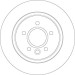 TRW | Bremsscheibe | DF6535 TRW | Bremsscheibe | DF6535