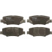 TRW Bremsbelagsatz, Scheibenbremse COTEC GDB4145