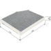 BOSCH 1 987 435 524 Innenraumfilter FILTER+pro BOSCH 1 987 435 524 Innenraumfilter FILTER+pro
