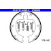 ATE | Bremsbackensatz, Feststellbremse | 03.0137-4008.2 ATE | Bremsbackensatz, Feststellbremse | 03.0137-4008.2