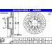 ATE | Bremsscheibe | 24.0128-0260.1 ATE | Bremsscheibe | 24.0128-0260.1
