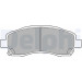 Delphi | Bremsbelagsatz, Scheibenbremse | LP1545 Delphi | Bremsbelagsatz, Scheibenbremse | LP1545