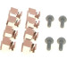 BOSCH | Zubehörsatz, Scheibenbremsbelag | 0 204 100 745 BOSCH | Zubehörsatz, Scheibenbremsbelag | 0 204 100 745