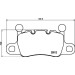 Brembo | Bremsbelagsatz, Scheibenbremse | P 65 038 Brembo | Bremsbelagsatz, Scheibenbremse | P 65 038