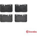 Brembo | Bremsbelagsatz, Scheibenbremse | P 83 039