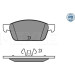 Meyle | Bremsbelagsatz, Scheibenbremse | 025 257 3618/PD Meyle | Bremsbelagsatz, Scheibenbremse | 025 257 3618/PD