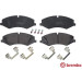 Brembo | Bremsbelagsatz, Scheibenbremse | P 44 024 Brembo | Bremsbelagsatz, Scheibenbremse | P 44 024