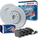 BOSCH 0 986 479 058 Bremsscheibe 312x25mm + 0 986 424 797 Bremsbeläge mit integriertem Verschleißsensor