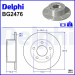 Delphi | Bremsscheibe | BG2746