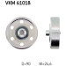 SKF | Umlenk-/Führungsrolle, Keilrippenriemen | VKM 61018 SKF | Umlenk-/Führungsrolle, Keilrippenriemen | VKM 61018